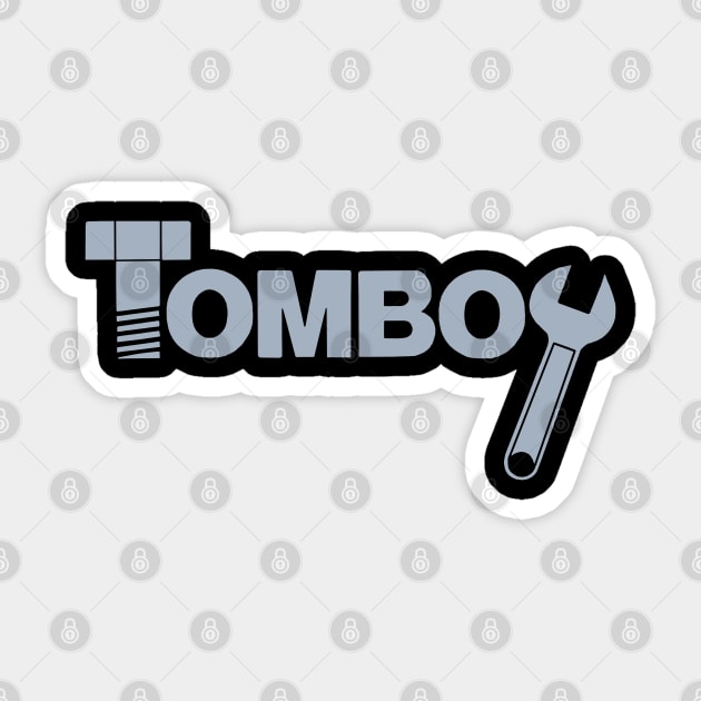 Tomboy 1985 Sticker by The Daily Ghost